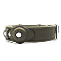 collare in pelle con localizzatore gps