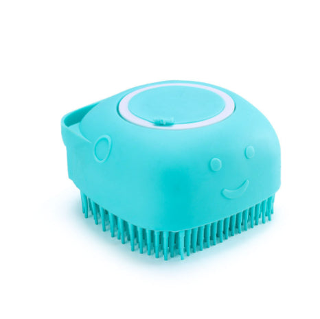 spazzola in silicone per cani e gatti
