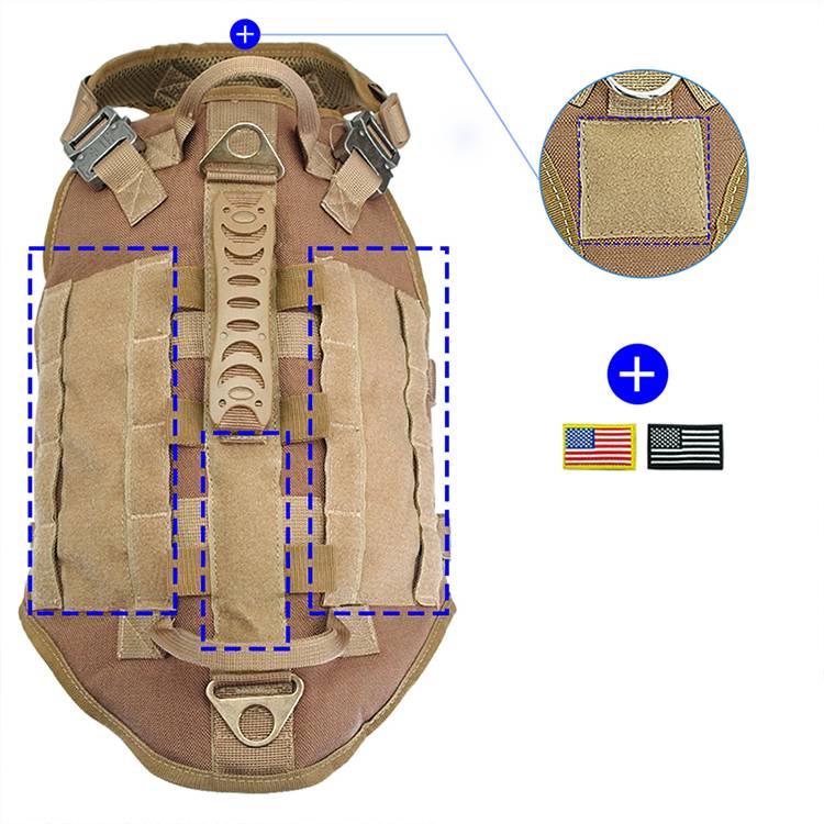 gilet tattico da combattimento per cani