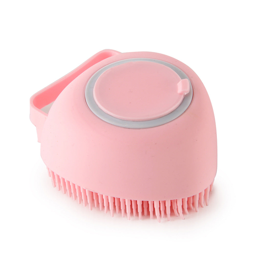 spazzola in silicone per cani e gatti