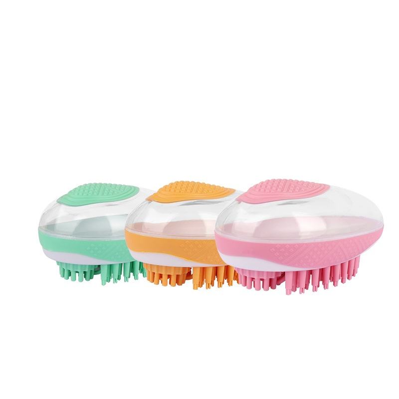 Spazzola da bagno per cani e gatti 2 in 1